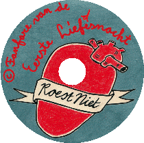 Roest Niet cd-opdruk